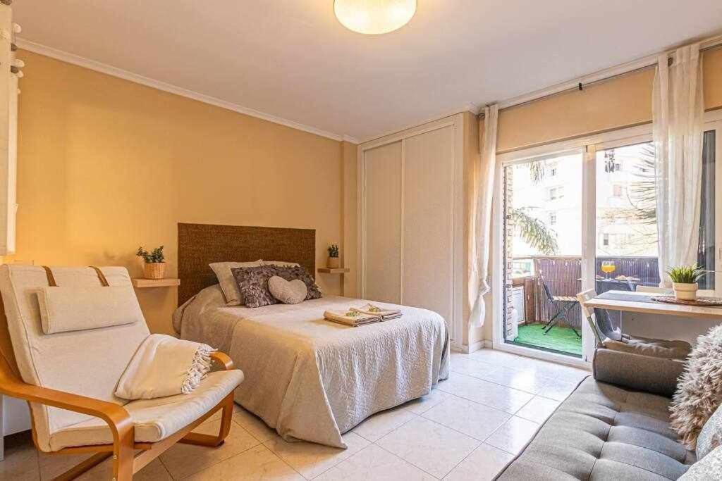 797 Holiday Rentals - Equipado Estudio Cerca Del Parque La Paloma 贝纳尔马德纳 外观 照片